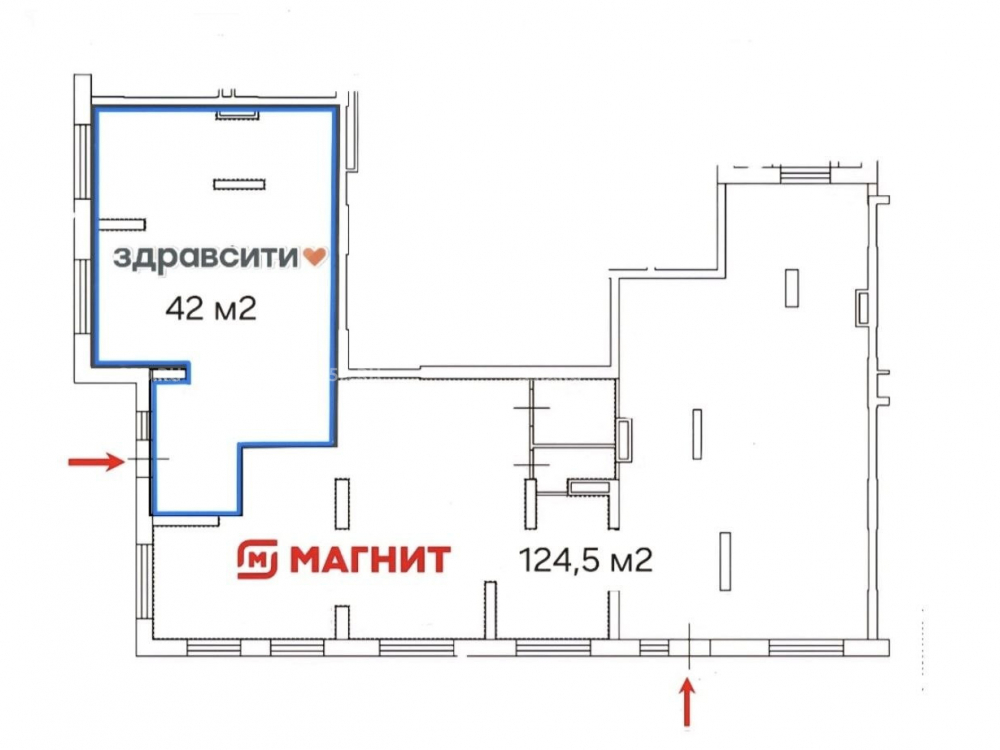 планировка помещения