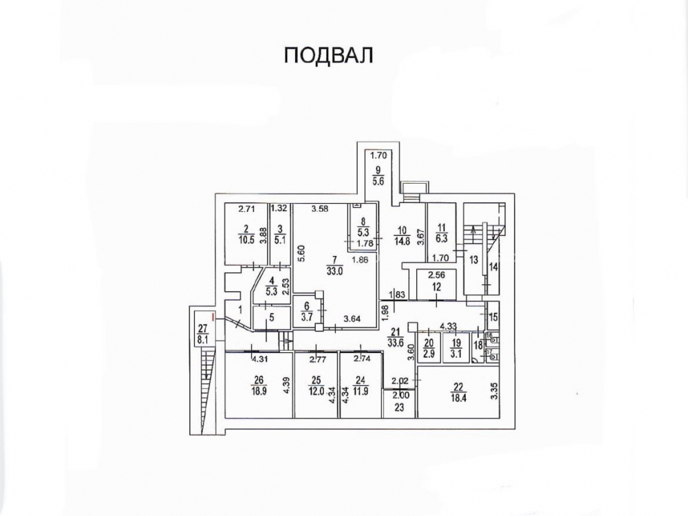 планировка помещения