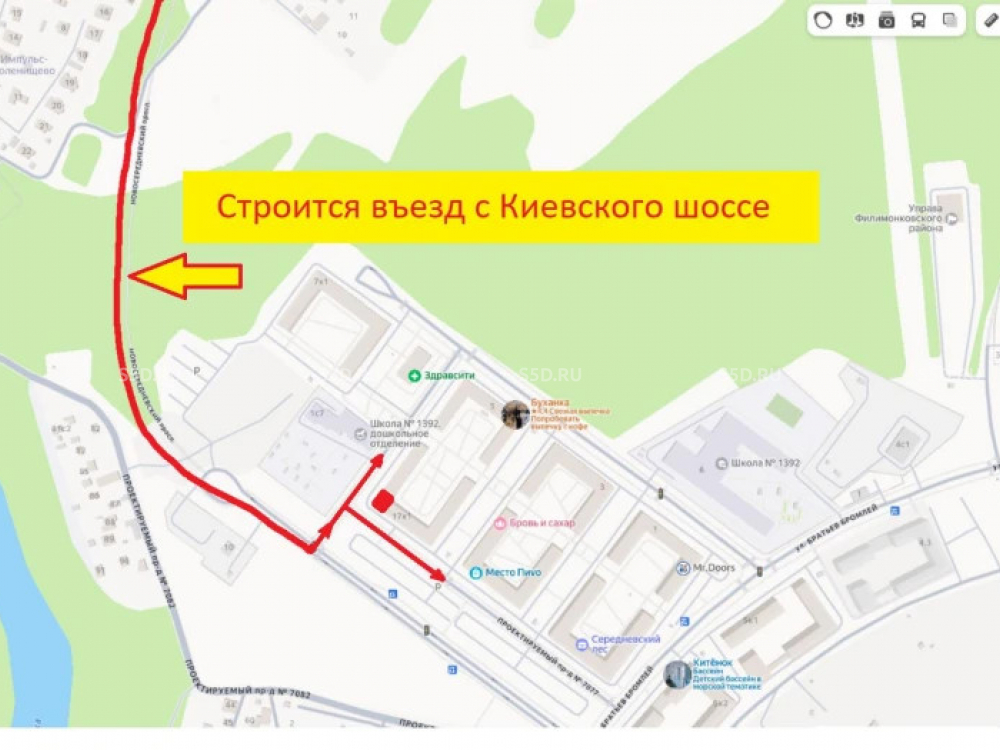планировка помещения