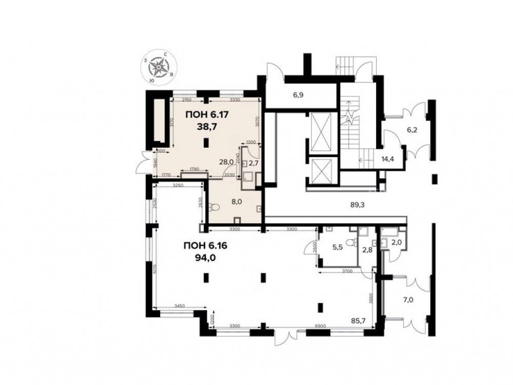 планировка помещения