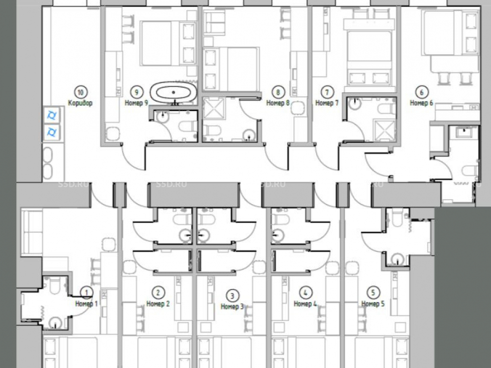 планировка помещения