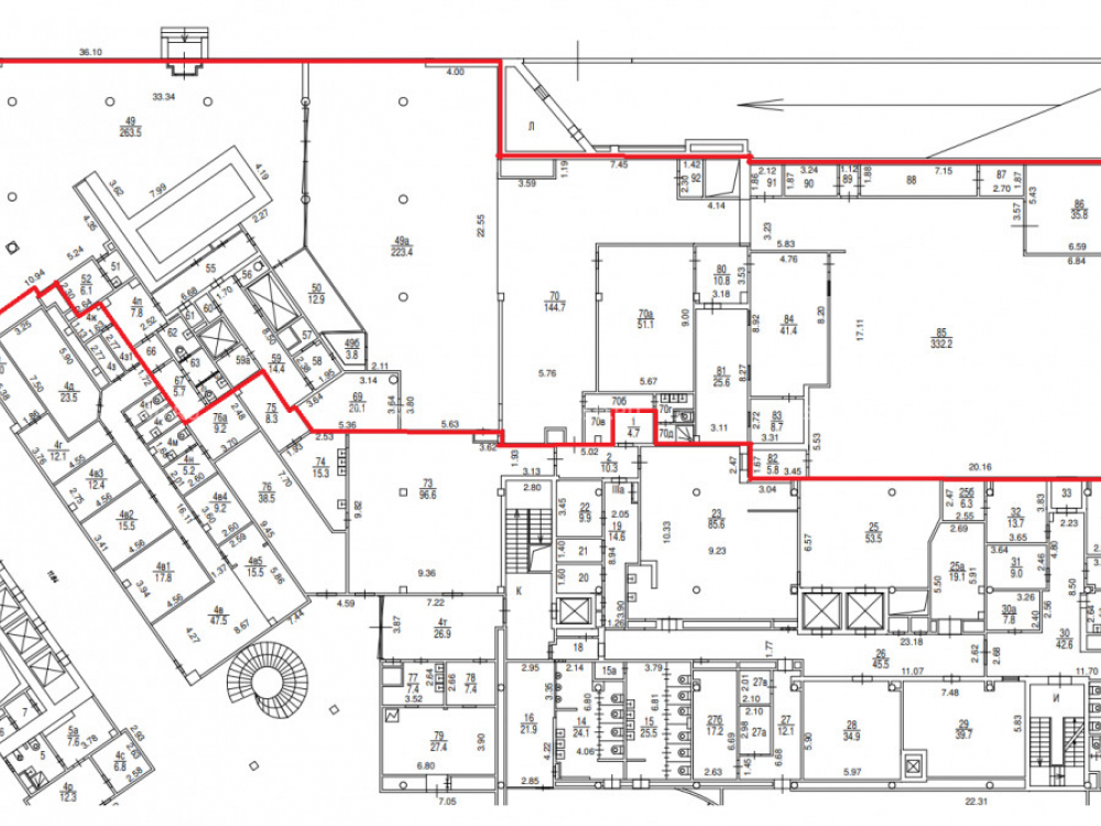 планировка помещения