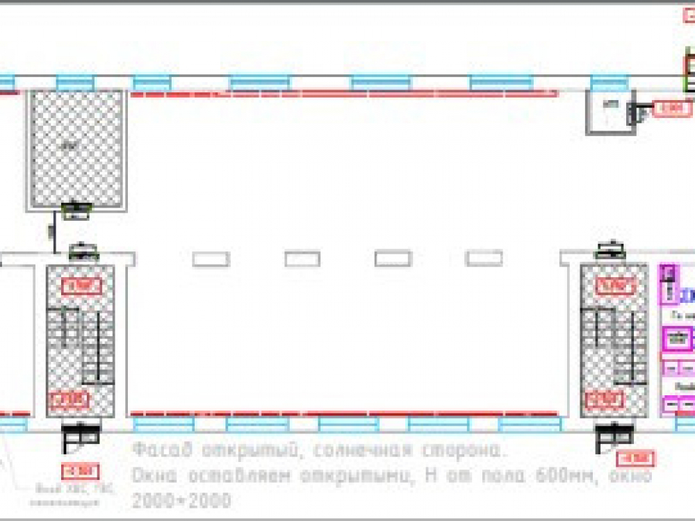 планировка помещения