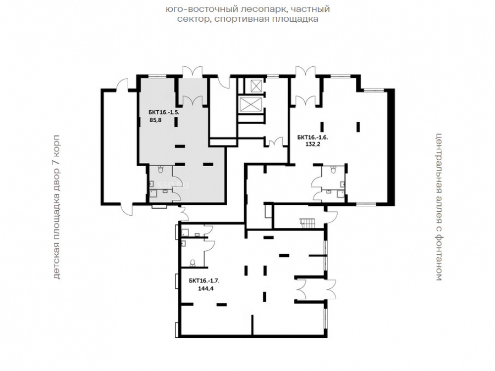 планировка помещения