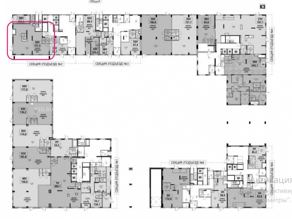 планировка помещения