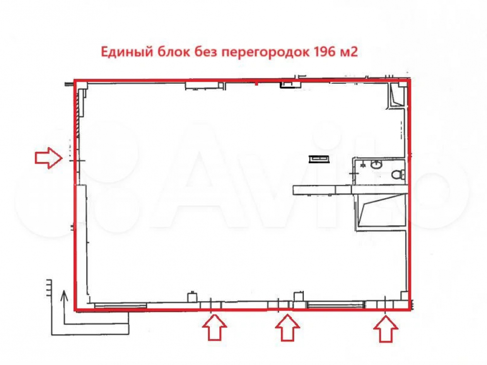 планировка помещения