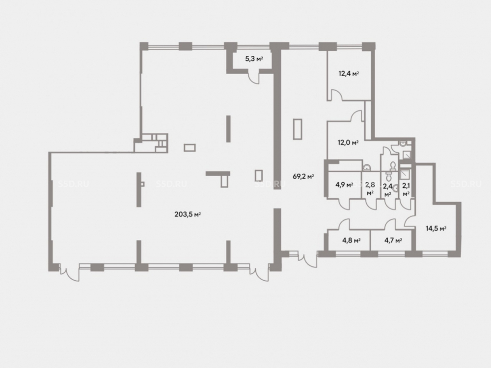планировка помещения