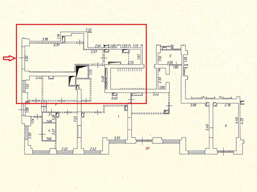 планировка помещения