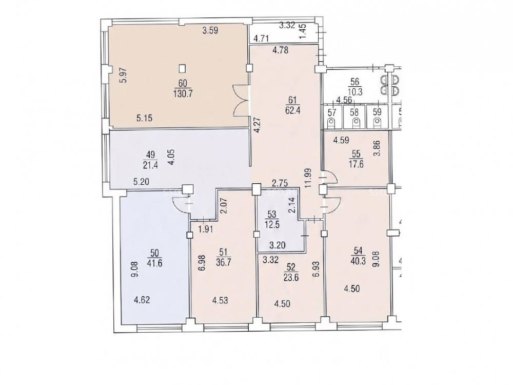 планировка помещения