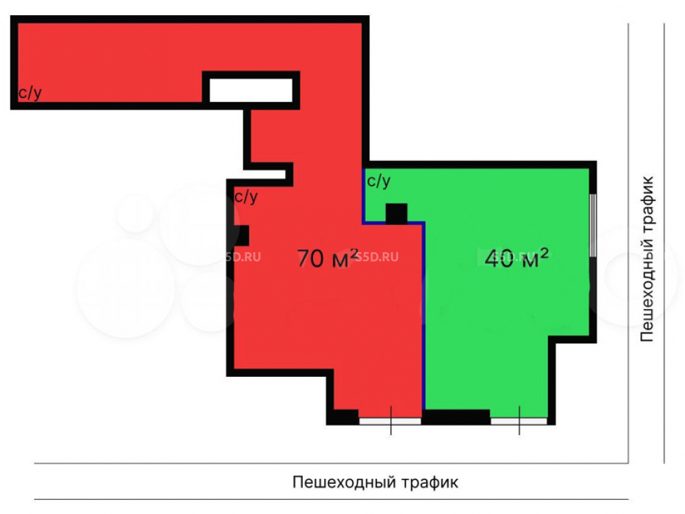 планировка помещения