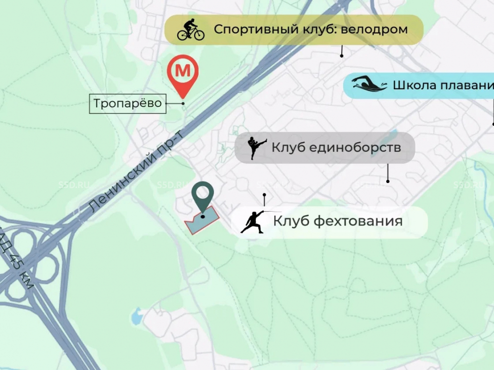 планировка помещения