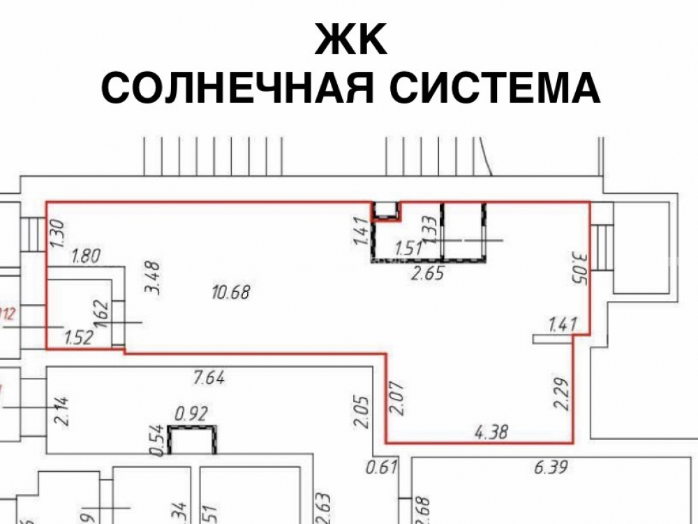 планировка помещения