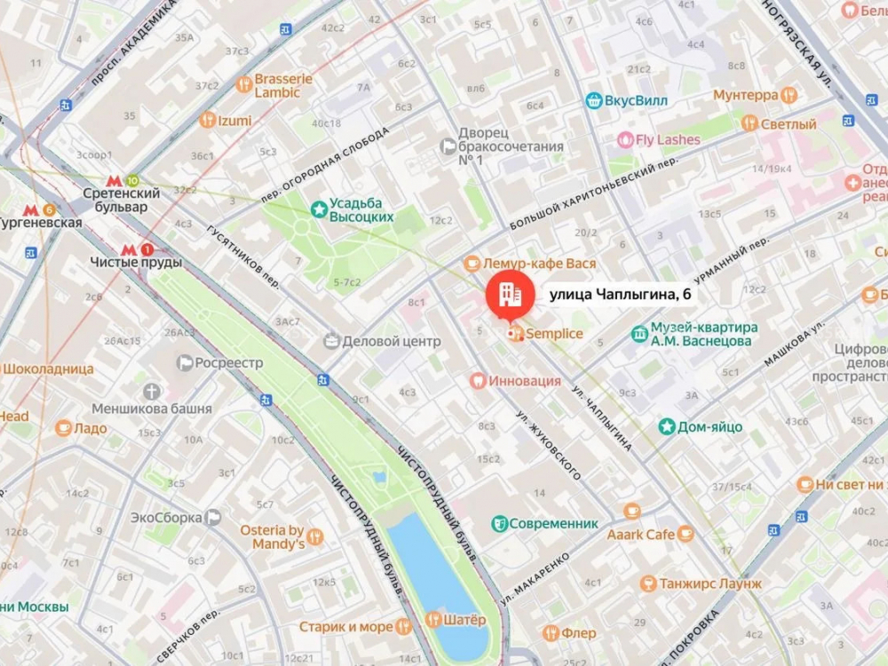 планировка помещения