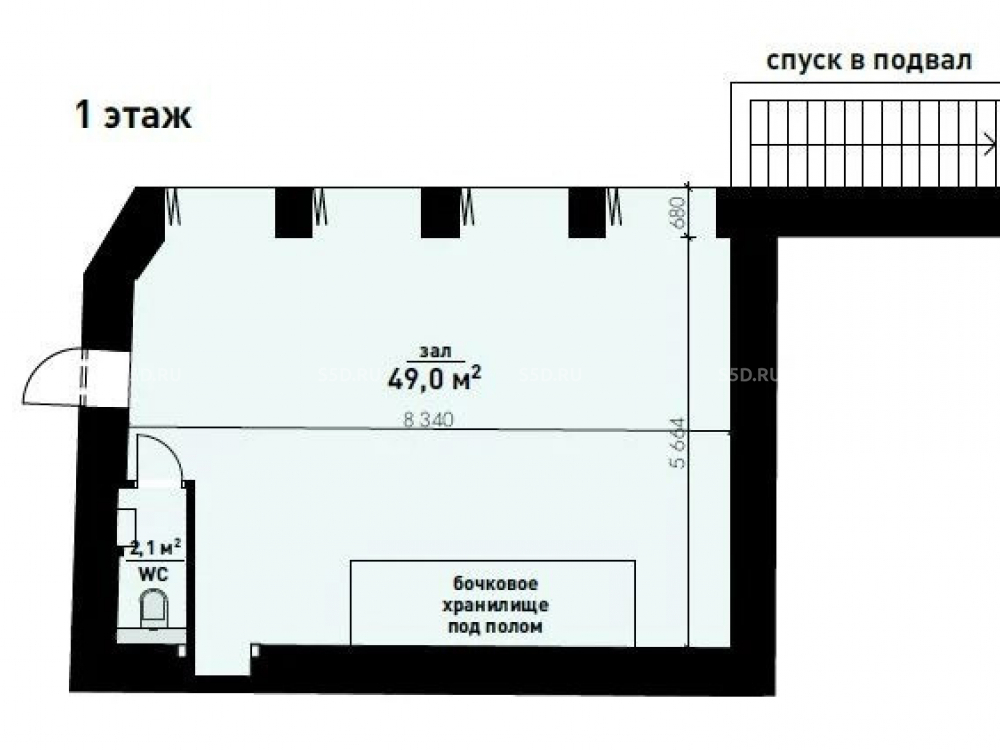 планировка помещения