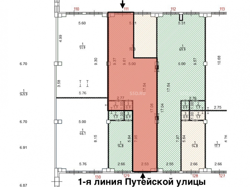 планировка помещения
