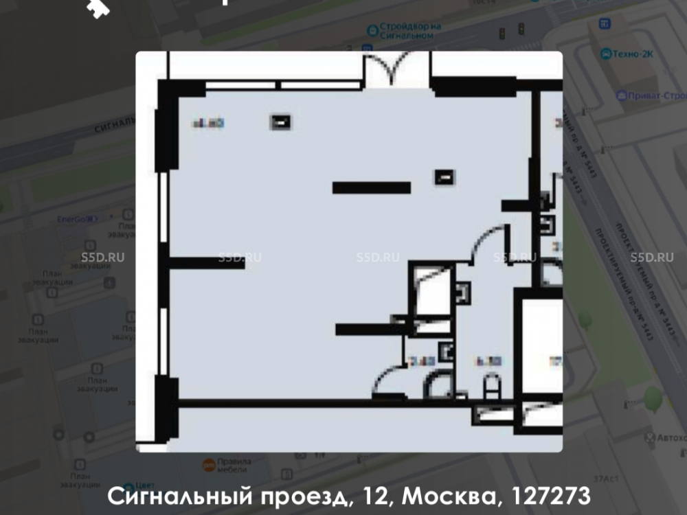 планировка помещения