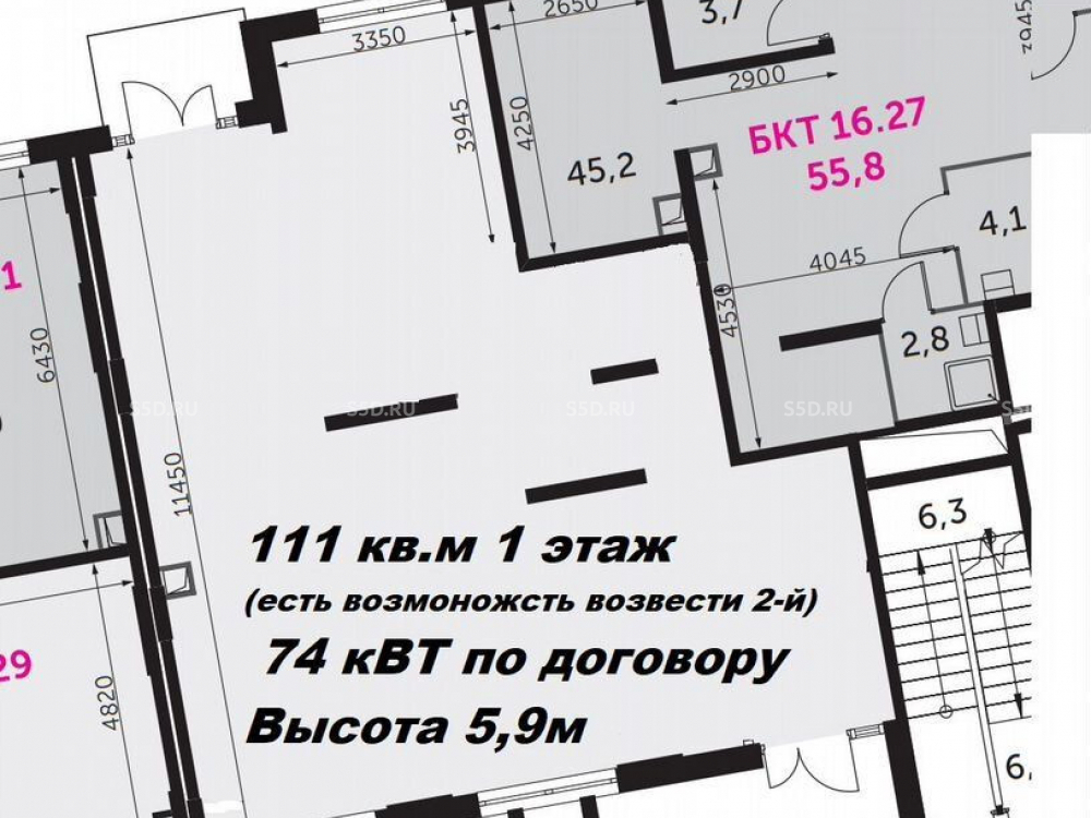 планировка помещения