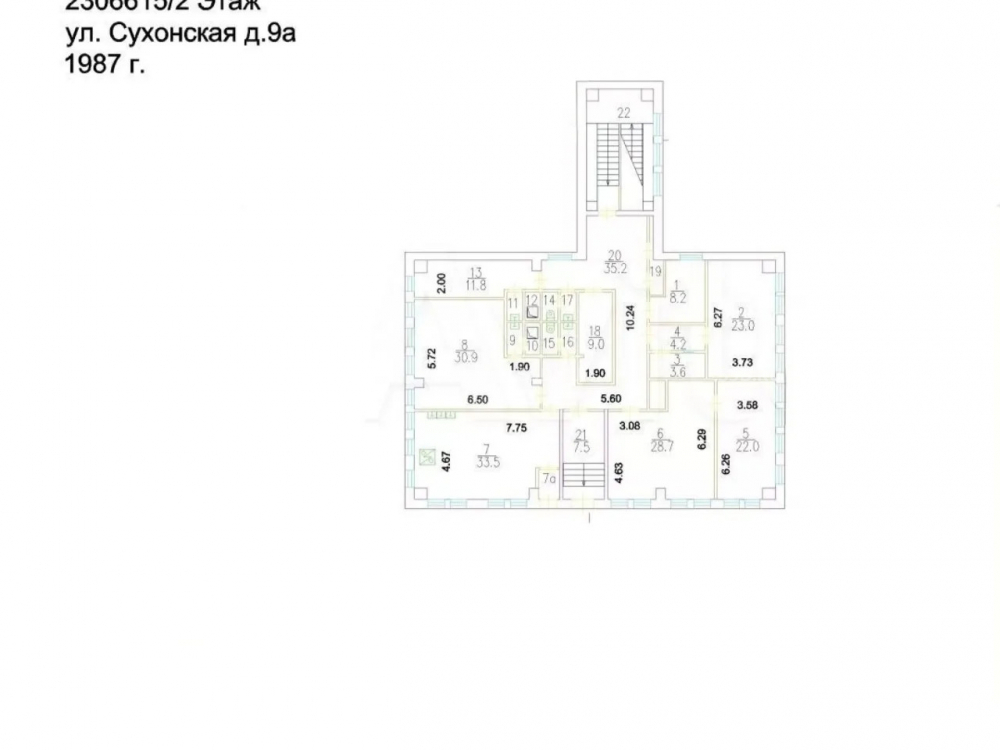 планировка помещения