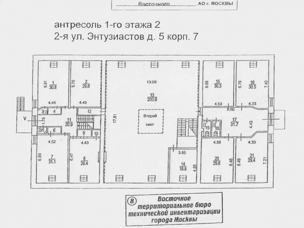 планировка помещения