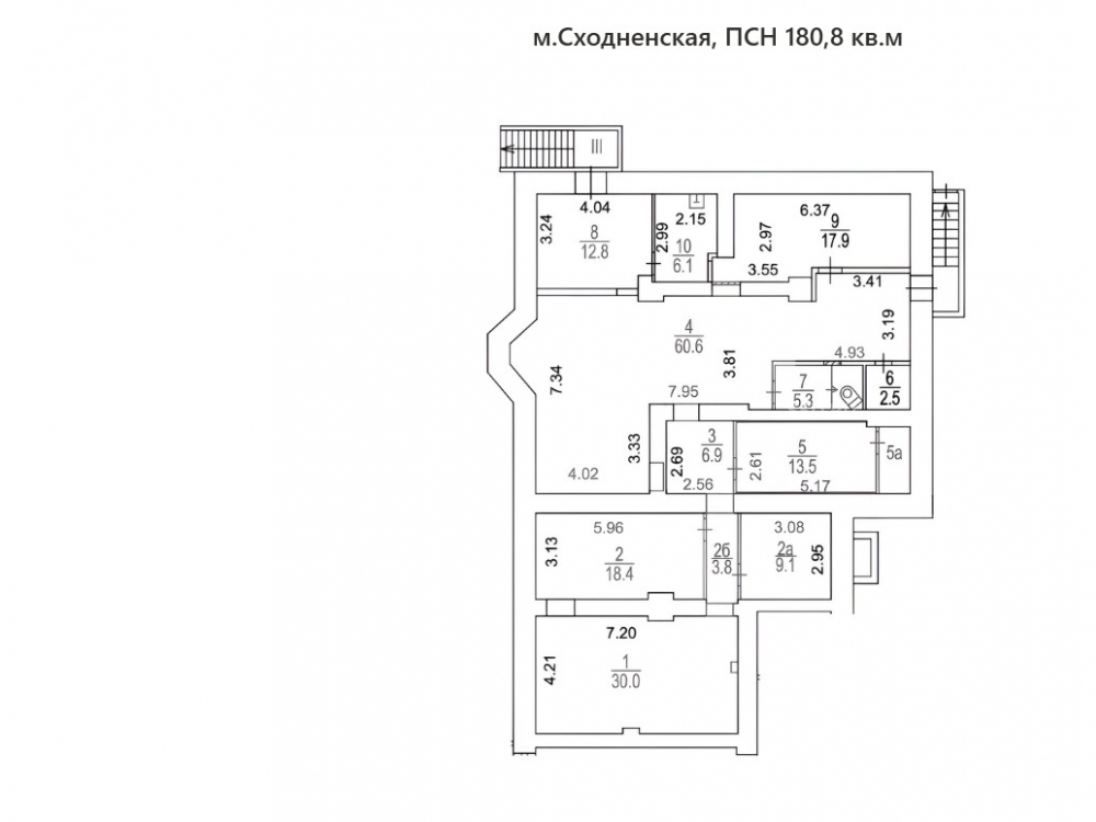 планировка помещения