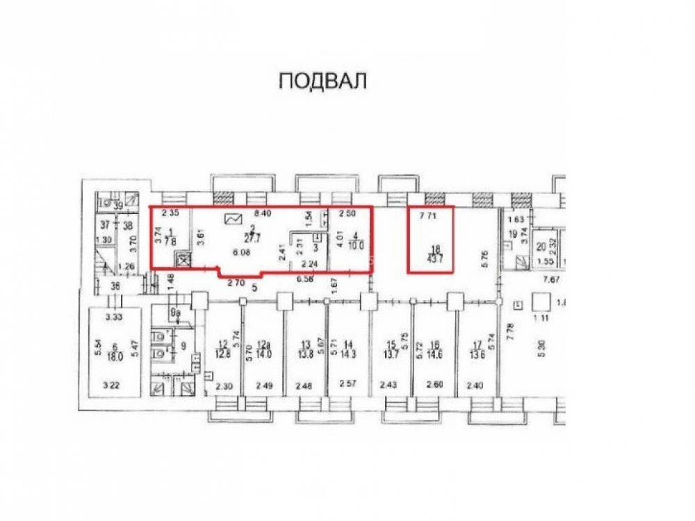 планировка помещения
