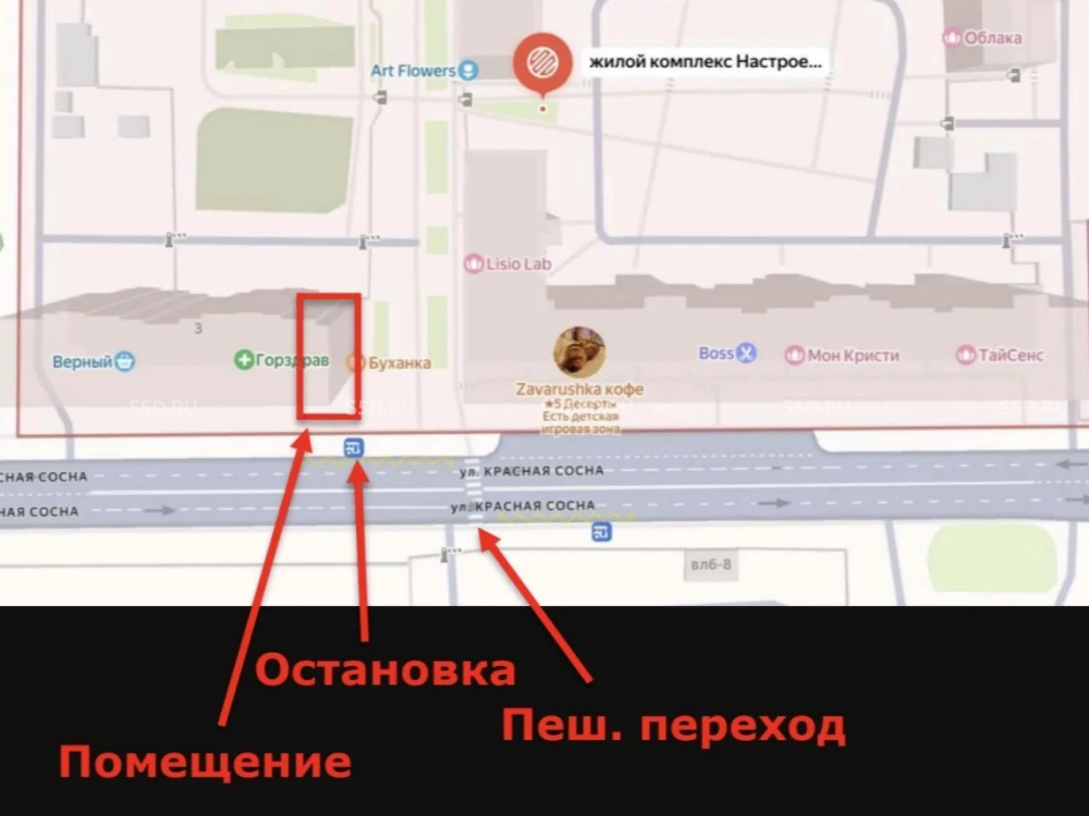 планировка помещения