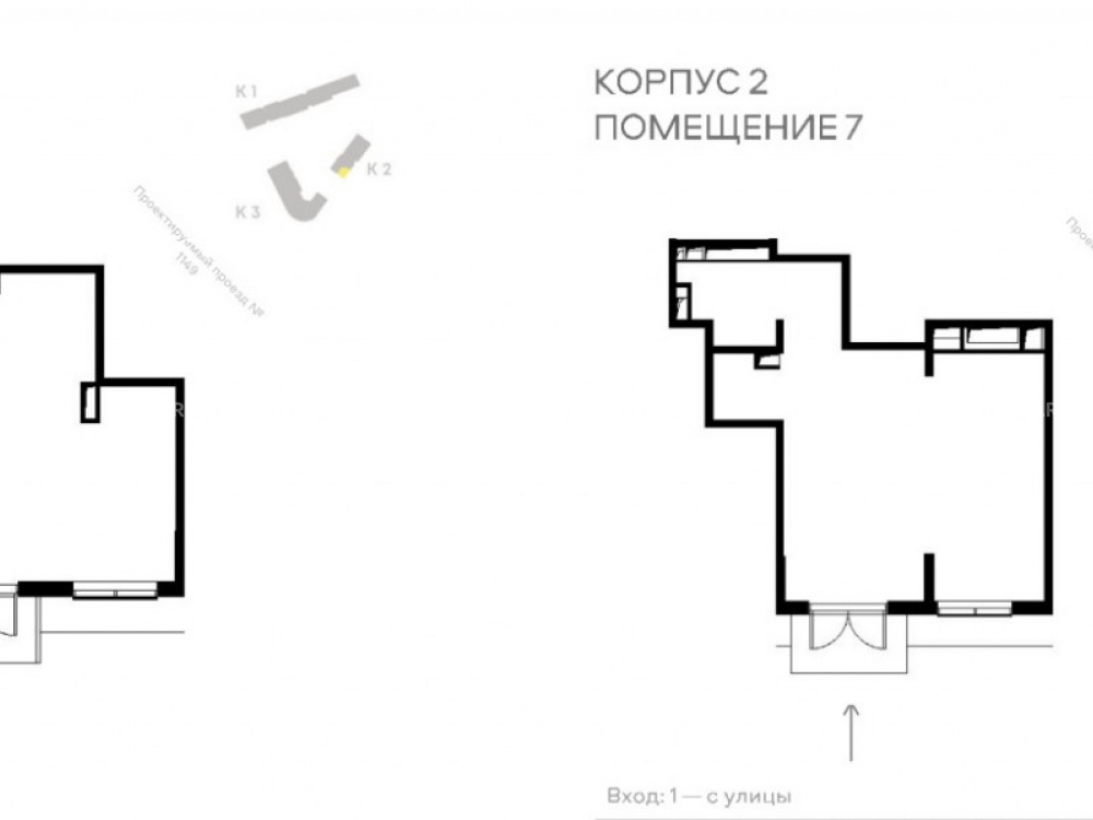 планировка помещения