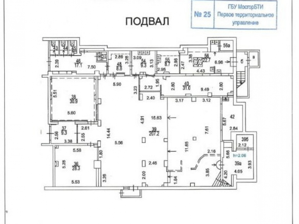 планировка помещения