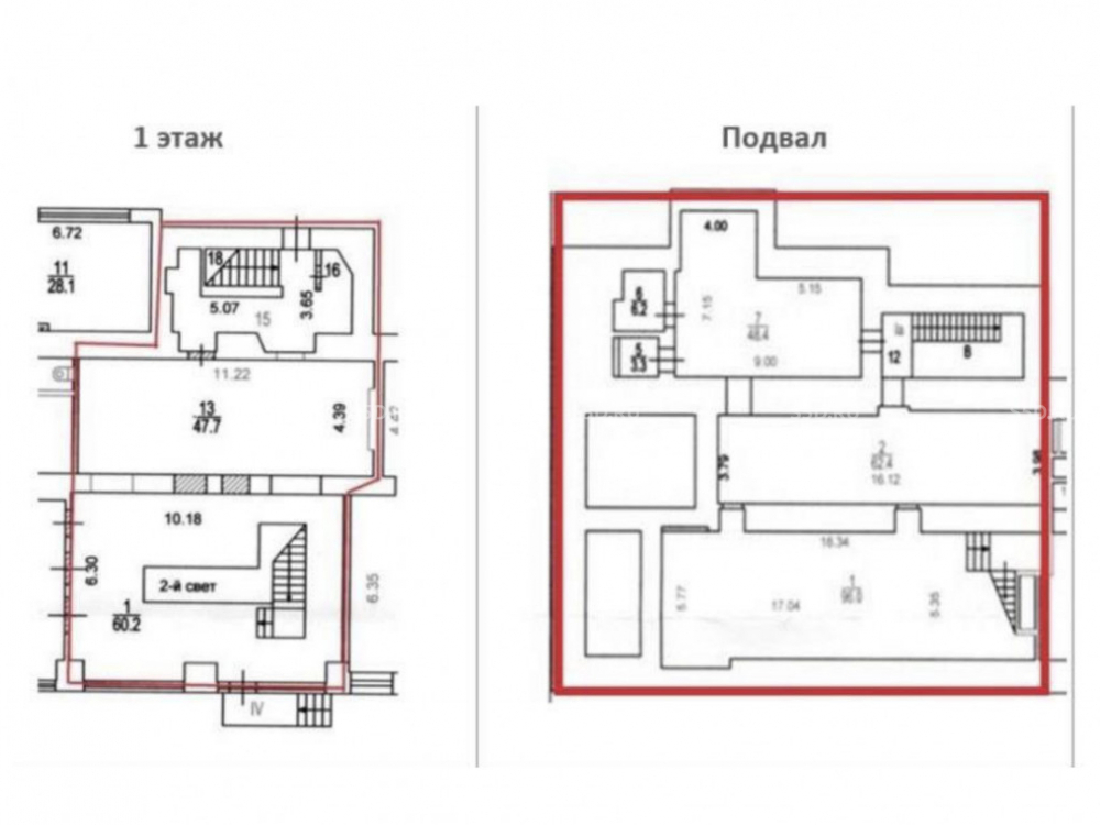 планировка помещения