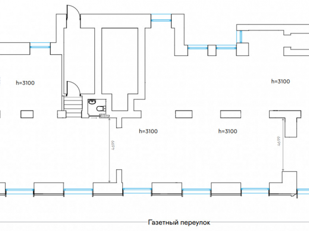 планировка помещения