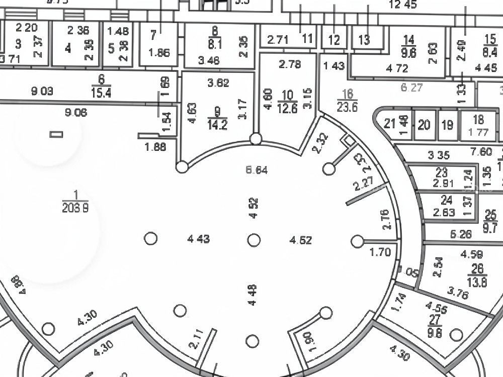 планировка помещения