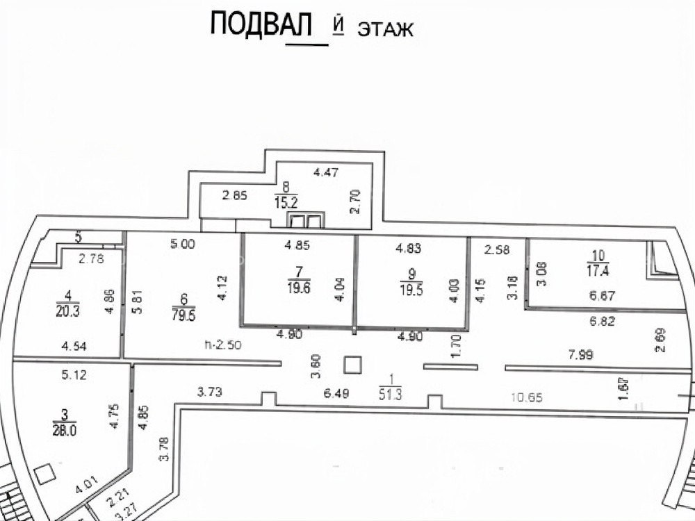 планировка помещения