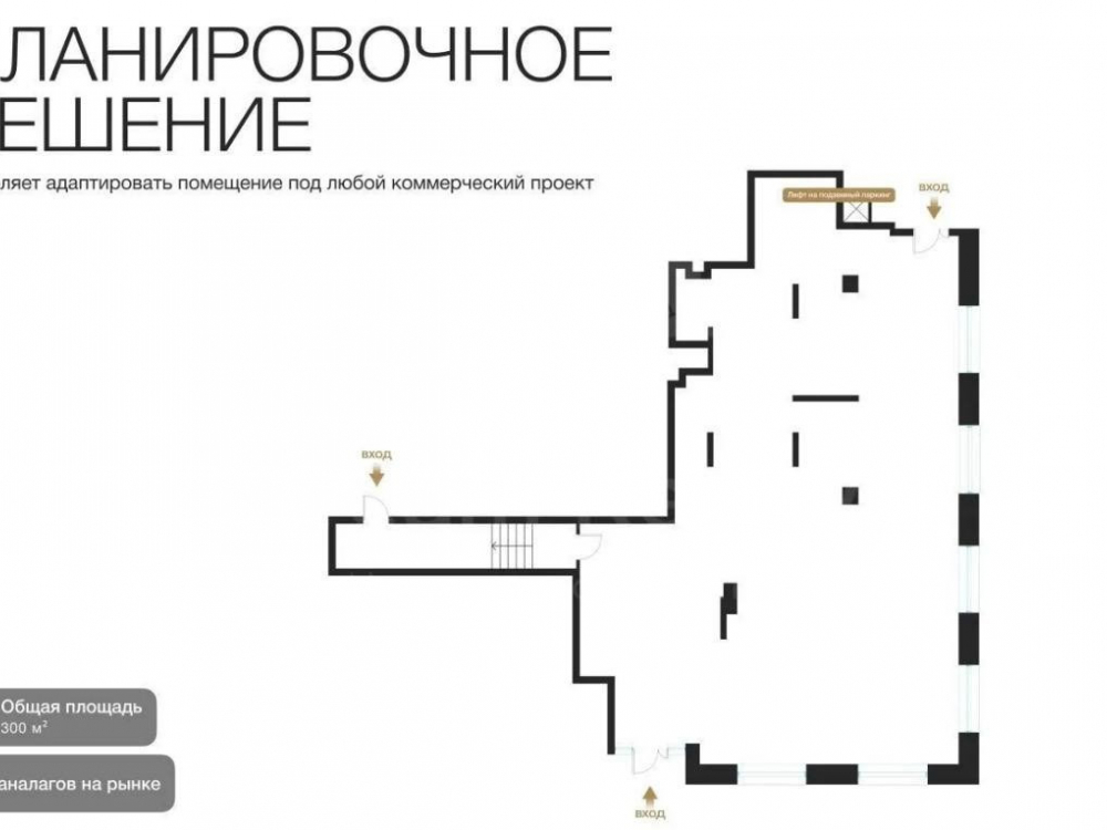 планировка помещения