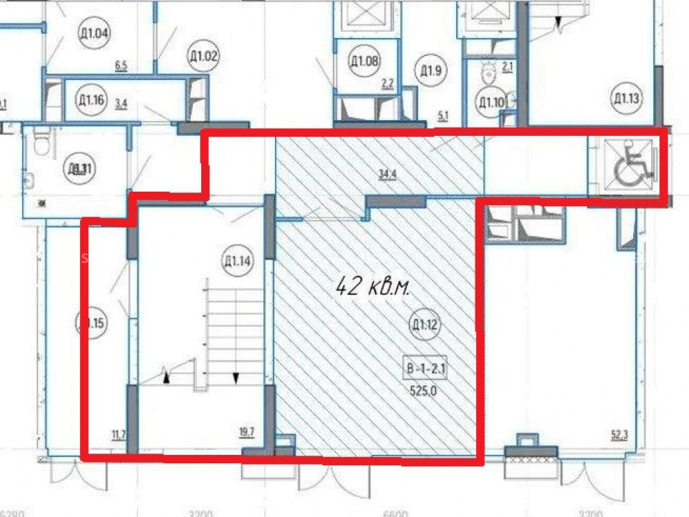 планировка помещения