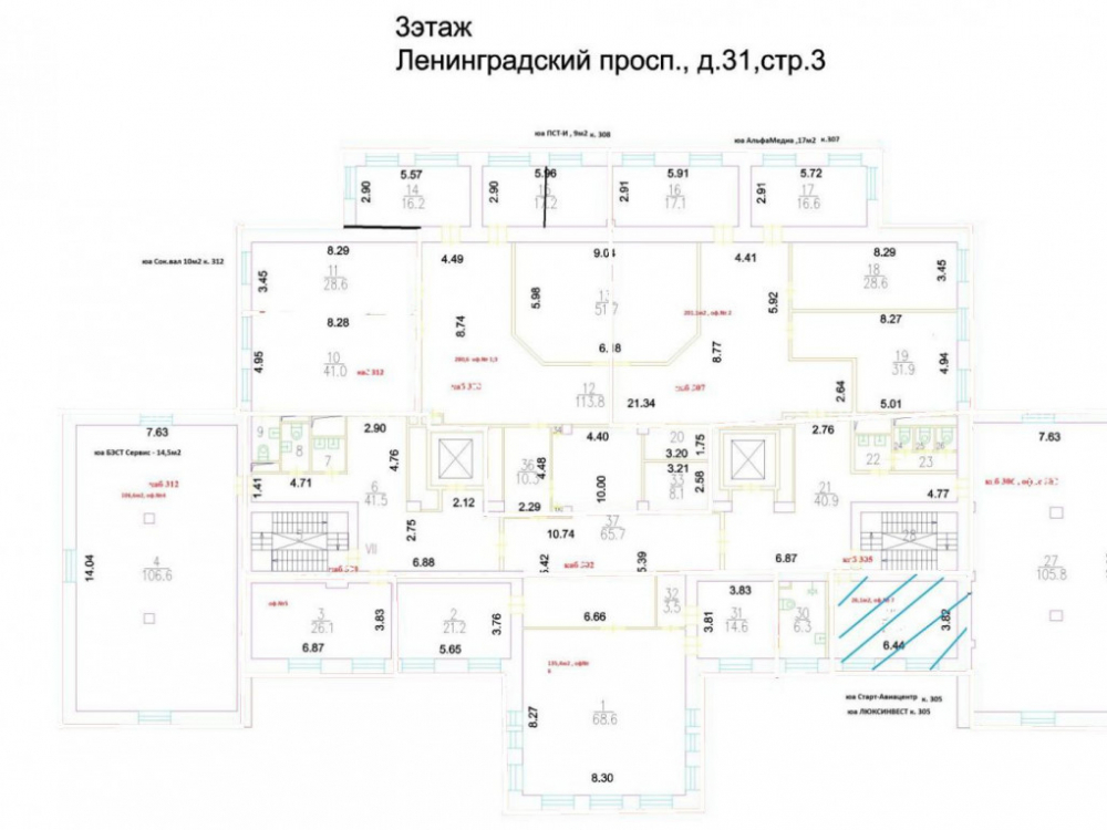 планировка помещения