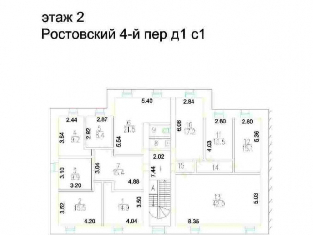 планировка помещения