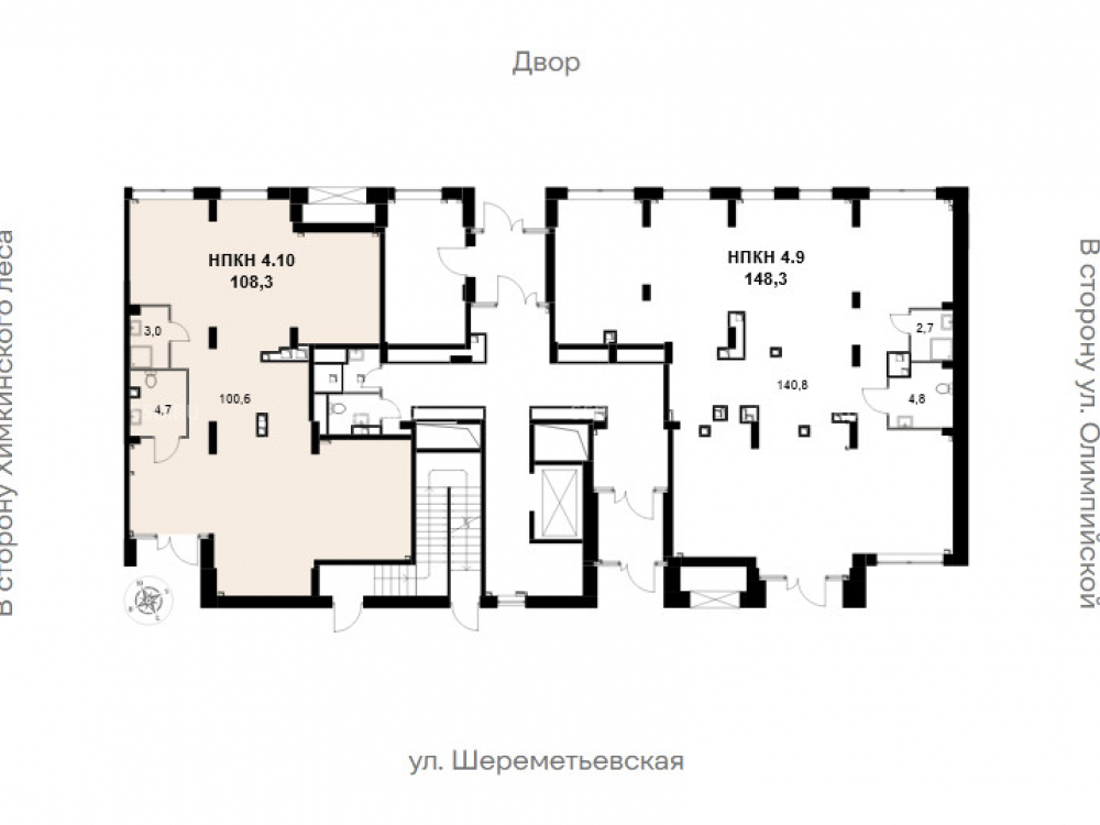 планировка помещения