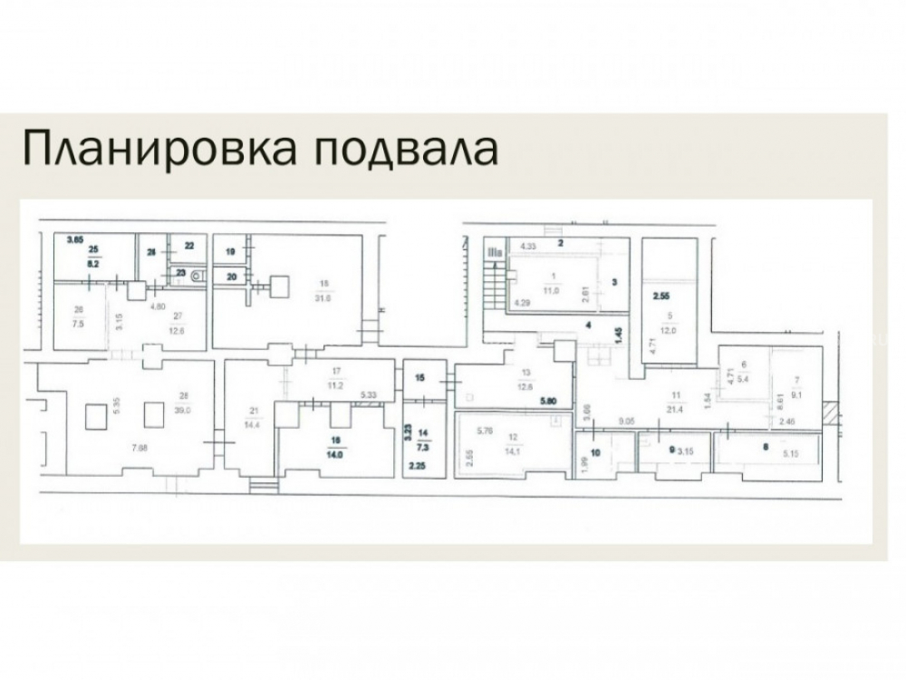 планировка помещения