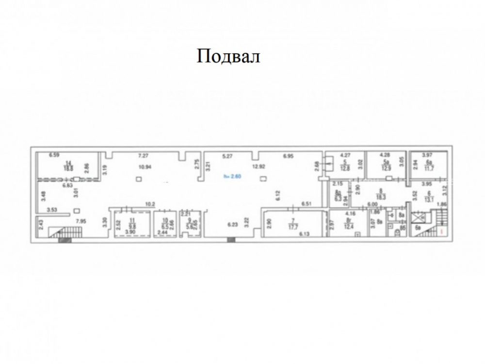 планировка помещения