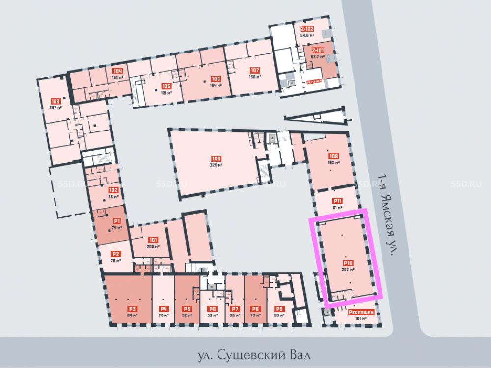 планировка помещения