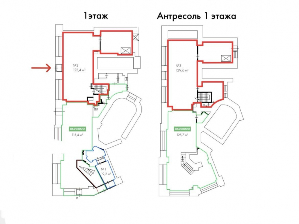 планировка помещения
