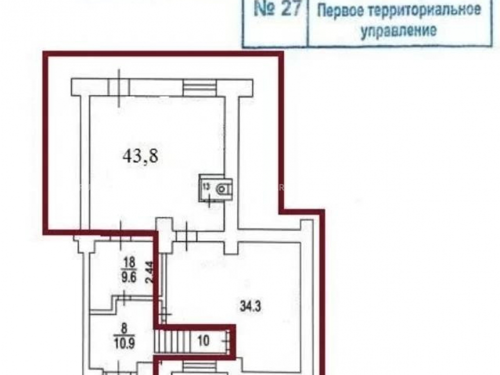 планировка помещения
