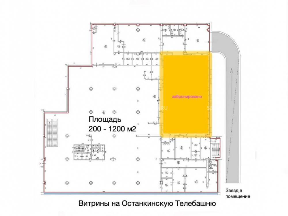 планировка помещения
