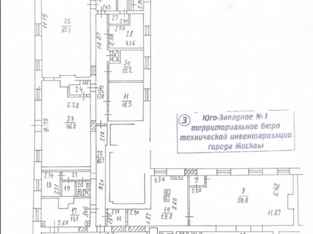 планировка помещения