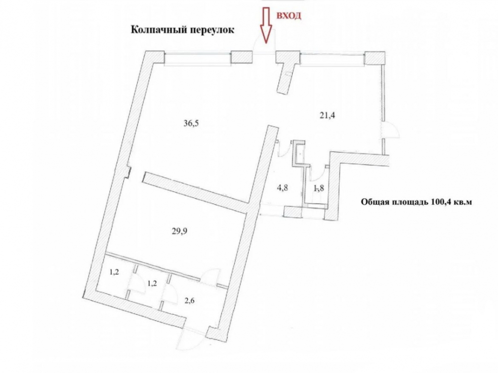 планировка помещения