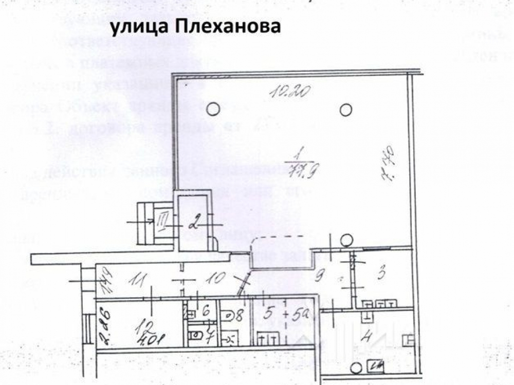 планировка помещения
